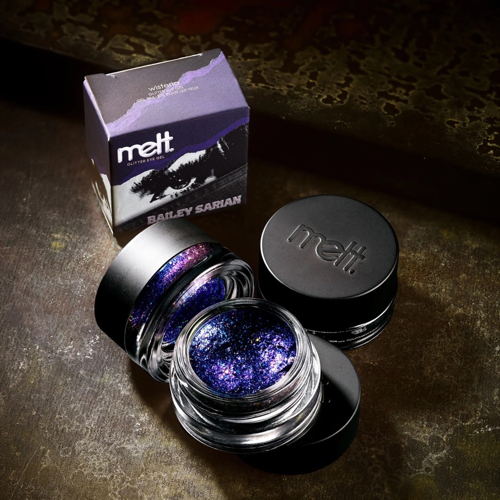 *LOWEST PRICE* Melt x Bailey Sarian Fatally Yours Wisteria Glitter Eye Gel